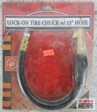 PTC Prosperity Tool TPC-4107 Lock-On Tire Chuck w/ 13" Hose