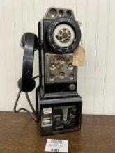 1969 Northern Electric QSD3A 3 Slot Dial Payphone telephone