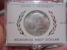 1964 Silver Kennedy Memorial Half Dollar