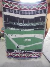 Field of Dreams Needle Point Throw