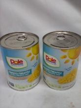Crushed pineapple – 2-20oz dented cans