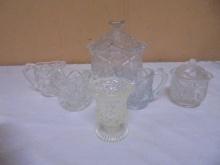Group of Assorted Vintage Crystal Pieces