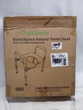 OasisSpace Raised Toilet Seat