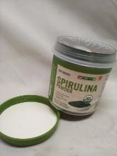 8oz Tub of BareOrganics Spirulina Powder Diertary Supplement