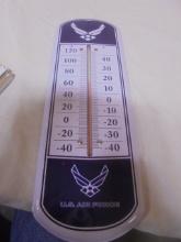 United States Air Force Metal Thermometer