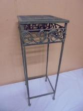 Ornate Metal Plant Stand