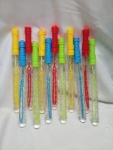 Set of 12 Totally Cool Toys Colorful Bubbles Non-Toxic Bubble Wands for Ages3+