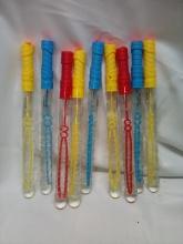 Set of 9 Totally Cool Toys Colorful Bubbles Non-Toxic Bubble Wands for Ages3+