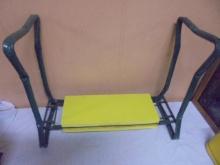 Padded Folding Steel Garden Kneeler/Seat