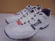 Brand New Pair of Men's Leather Sketchers Shoes