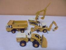 4pc Group of International 1:64 Scale Die Cast Construction Equiptment