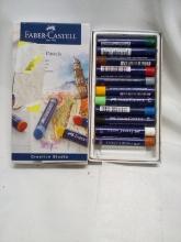Pack of 11 Faber-Castell Oil Pastels