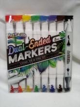 8 Pack of ArtSkills Dual-Ended Markers