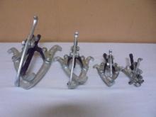 4pc Set of Gear Pullers
