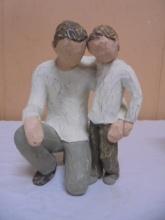 Willow Tree Father and Son Figurine