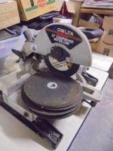 Delta Side Kick 12in Compound Miter Saw w/ Large of Cut-Off Blades