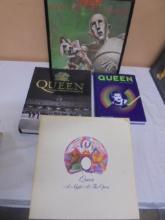Queen Night at the Opera Album/Wall Art & 2 Books