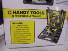 Handy Tools 12pc Household Tool Set