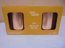 2pc Set of Our Table 18oz Moscow Mules Mugs