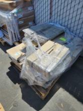 Lot - Pallet of Assorted Stainless Steel Wire Racks