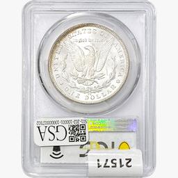 1882-CC Morgan Silver Dollar PCGS MS65
