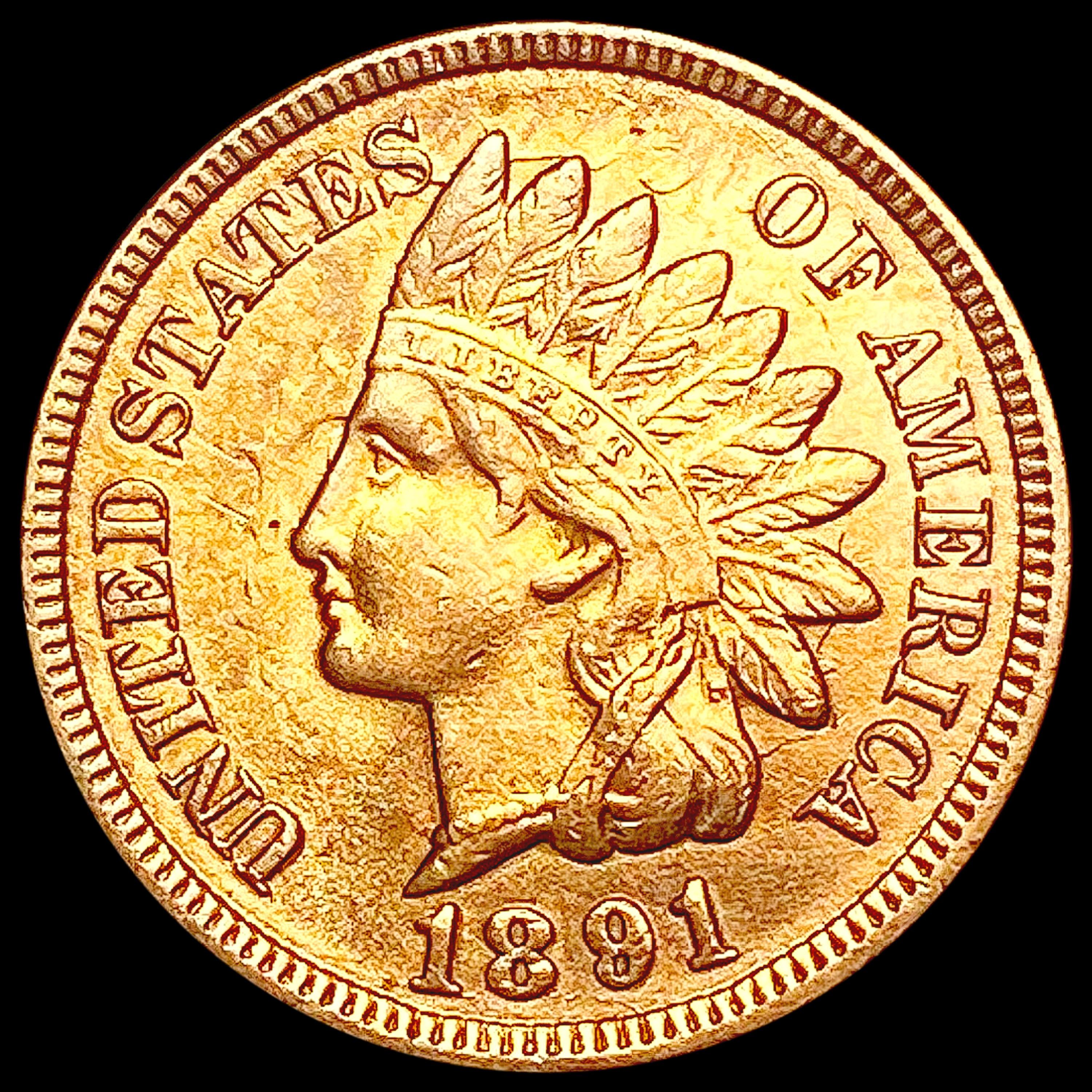 1891 RED Indian Head Cent UNCIRCULATED