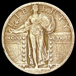 1923-S Standing Liberty Quarter NICELY CIRCULATED