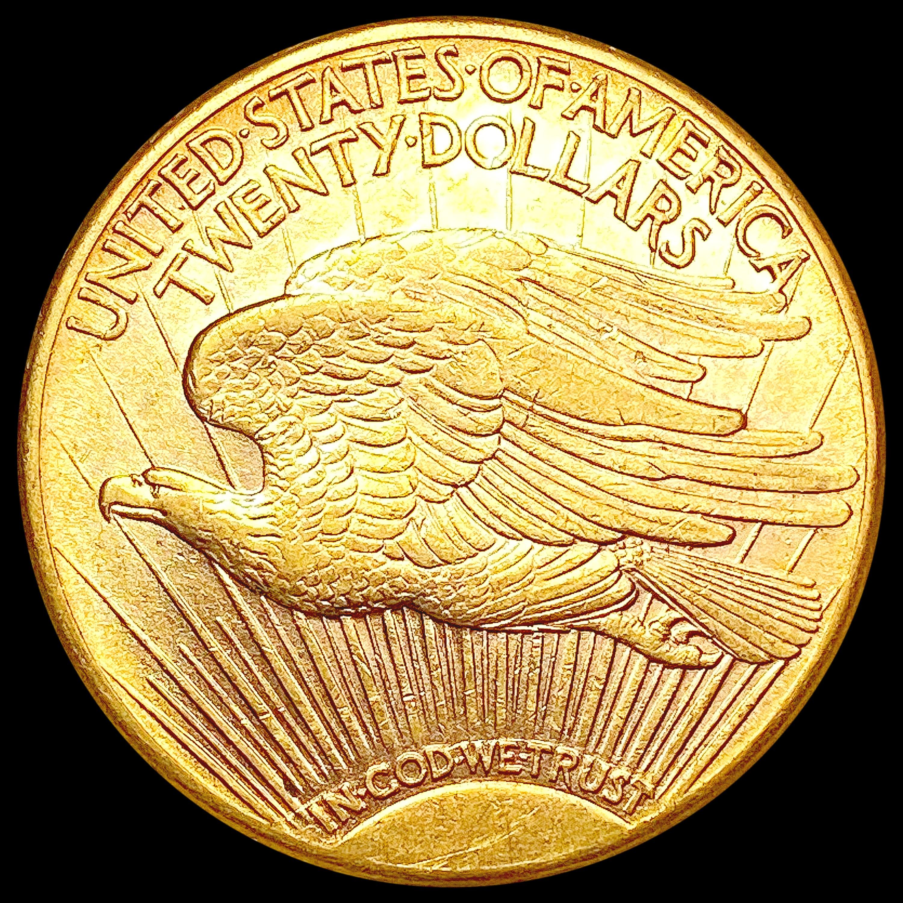 1913-D $20 Gold Double Eagle CLOSELY UNCIRCULATED