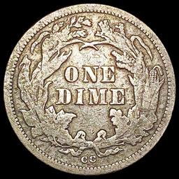 1876-CC Seated Liberty Dime CLOSELY UNCIRCULATED