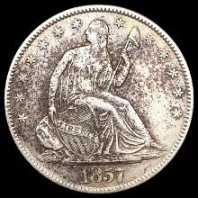 1857-O Seated Liberty Half Dollar NEARLY UNCIRCULA