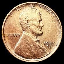 1920-S Wheat Cent UNCIRCULATED