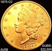 1875-CC $20 Gold Double Eagle