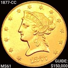 1877-CC $10 Gold Eagle