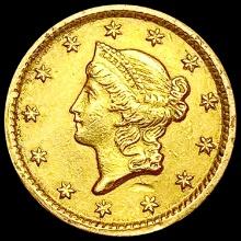 1853-O Rare Gold Dollar NEARLY UNCIRCULATED