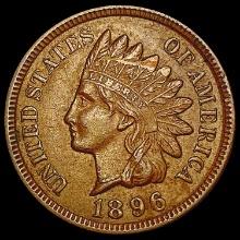 1896 Indian Head Cent CLOSELY UNCIRCULATED