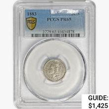 1883 Nickel Three Cent PCGS PR65