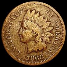 1868 Indian Head Cent NICELY CIRCULATED