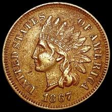 1867 Indian Head Cent CLOSELY UNCIRCULATED