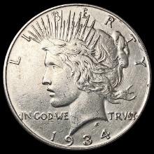 1934 Morgan Silver Dollar CLOSELY UNCIRCULATED