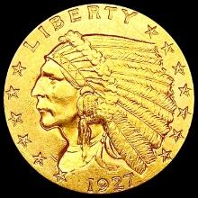 1927 $3 Gold Piece UNCIRCULATED