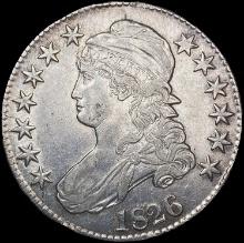 1826 Capped Bust Half Dollar CLOSELY UNCIRCULATED