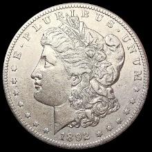1892-CC Morgan Silver Dollar CHOICE AU