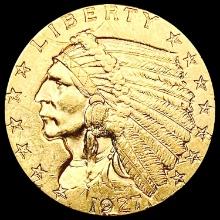 1927 $2.5 Gold Quarter Eagle CLOSELY UNCIRCULATED