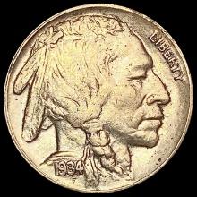 1934-D Buffalo Nickel CLOSELY UNCIRCULATED