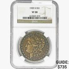 1903-S Morgan Silver Dollar NGC VF30