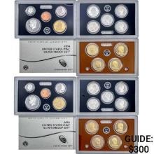 2014 Silver PR Sets (28 Coins)