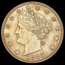 1883 With Cents Liberty Victory Nickel UNCIRCULATE