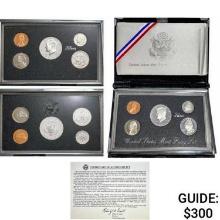 1996 Premier Silver PR Sets (15 Coins)