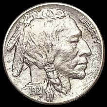 1921-S Buffalo Nickel CHOICE AU