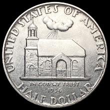 1936 Delaware Half Dollar CHOICE AU